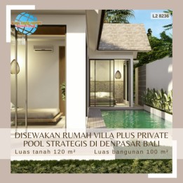 DISEWAKAN VILA LENGKAP FURNISHED PERTAHUN HARGA