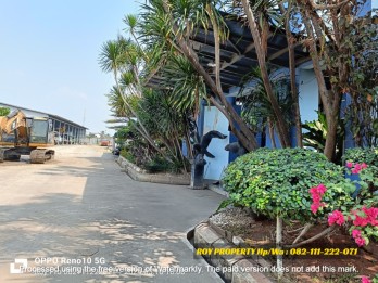 Disewakan Tanah di Cakung Luas 8500 m2 Fasiltas Gedung Kantor dan Gudang