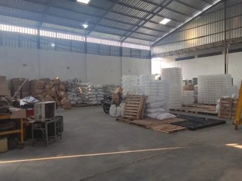 Jual Gudang Luas Strategis di Raya Cukang Galih Tangerang