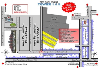 PROMO TANAH KAVLING HARGA ISTIMEWA DI PAKIS KABUPATEN MALANG.