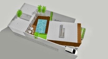 Rumah Villa Modern Elegan Furnished Area Wisata