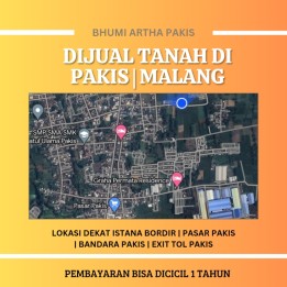Tanah dijual malang dekat pasar pakis