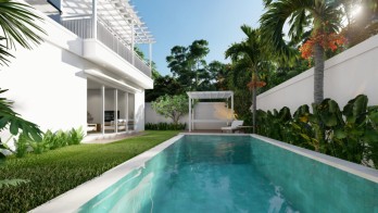Villa Tenang dengan Ocean View & Kolam Renang Pribadi di Kuta Selatan