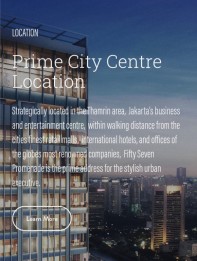 Dijual Apartemen 57 Promenade, MH Thamrin, Jakarta Pusat