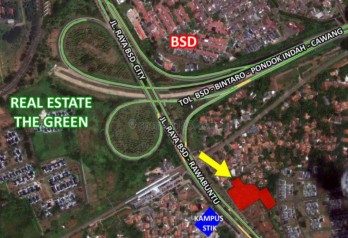 Dijual Cepat, Turun Harga Tanah di Jl. Pahlawan Seribu Raya, BSD City , Tan