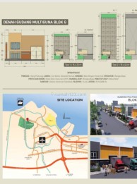 Dijual Gudang Laksana Business Park di Teluk Naga - Paku Haji, Tangerang