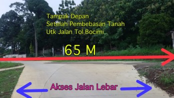 Dijual Tanah dan Bangunan di Jln. Inpres, Bojongkerta, Bogor Selatan