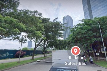 Disewakan Kavling Komersial di Jalur Sutera Barat, Alam Sutera, Tangerang