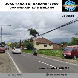 Edisi BU Tanah Poros Jalan Luas Murah Strategis di Karangploso Malang
