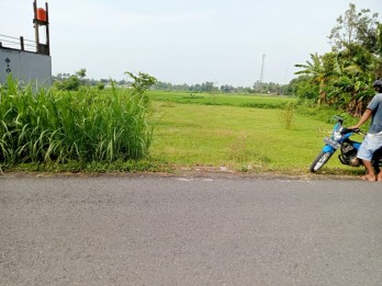 Jual Tanah Luas Murah di Kawasan Bluyahan Bantul Jogjakarta