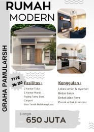 RUMAH PERKOTAAN LOKASI PRIMA DEKAT JANTUNG KOTA