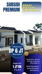RUMAH SUBSIDI MURAHH NEW LAUNCHING