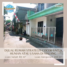 Rumah Bekas Percetakan Di Area Kampus Malang