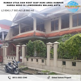 Rumah Induk Dan Kosan Terawat Dekat Dengan Kampus