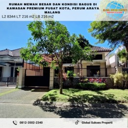 Rumah Mewah Besar Nego Kawasan Premium Araya