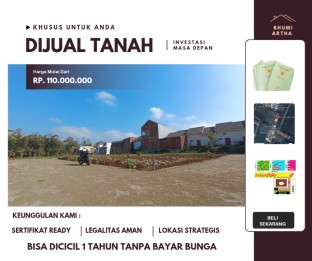 TANAH SIAP BANGUN FREE SHM