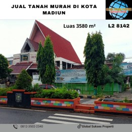 Tanah Luas Murah Dekat Alun-alun Kota Madiun