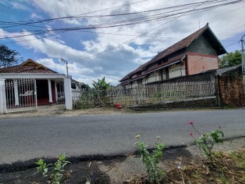 Tanah pekarangan murah poros jalan di Temas Kota Batu