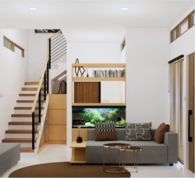 Villa mewah American style dekat BNS di alcazar batu