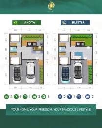 AKOYA | Rumah Baru Developer di The Green Diamond Residence