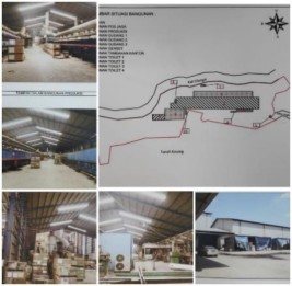 Dijual 2 Ex Pabrik Keramik + Mesin di Bogor