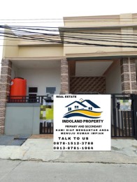 Dijual Rumah Hook Modern Harapan Indah – Bekasi