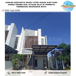 Hunian Siap Huni Promo Start 800 Jutaan Di