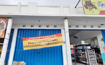 Jual/Sewa Toko Strategis di Seberang RS Dustira Cimahi Dekat Kampus UNJANI