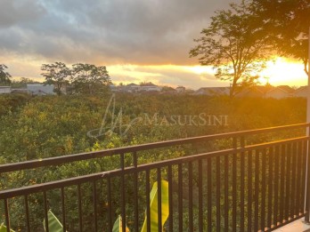 RUMAH FULL FURNISHED DAN BANGUNAN BARU View PEMANDANGAN ALAM