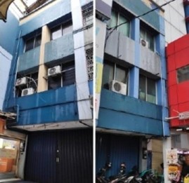 Ruko 2 Unit Kawasan Pusat Grosir Bogor di Jalan Merdeka