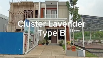 Rumah Baru  Cluster  Puri Botanical di joglo, dekat Tol, RS, Mall, Kampus