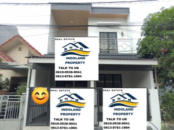 Rumah Baru 2 Lantai Lokasi di Cluster Taman