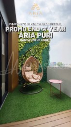 Rumah Baru Aria Puri Dekat mall, tol,sekolah , Rs