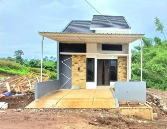 Rumah Modern Minimalis Strategis 200 Jutaan Free Canopy di EL BANNA CITY Ma