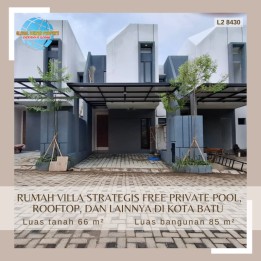 Rumah Villa View Menawan Murah Strategis di Athara Naya Residence Kota Batu
