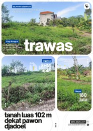 Dijual Tanah Strategis di Trawas, Luas 102 m², SHM Split, Akses Jalan Pavin