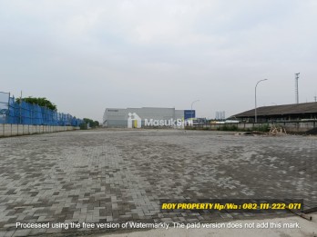 Dijual Tanah di Cakung Cilincing 1.5 Ha Full Paving Blok Siap Pakai