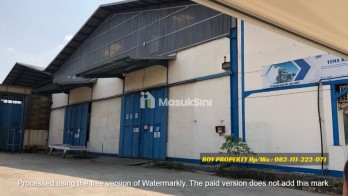 Dijual Tanah di Cakung Cilincing 5.8 Ha Fasilitas Gedung Kantor dan Gudang