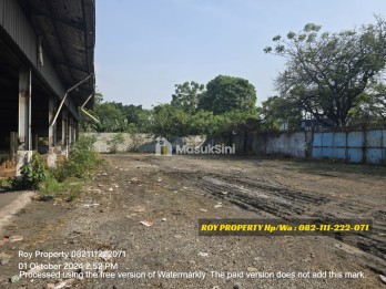 Dijual Tanah di Cilincing Luas 3400 m2 di Pinggir Tol Cakung