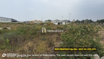 Dijual Tanah di Marunda Luas 1.9 Ha Cocok Buat Depo Container Posisi di Hoo