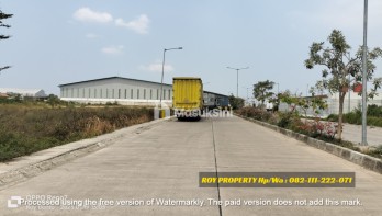 Dijual Tanah di Marunda Luas 1.9 ha Posisi di Hook Cocok Buat Gudang