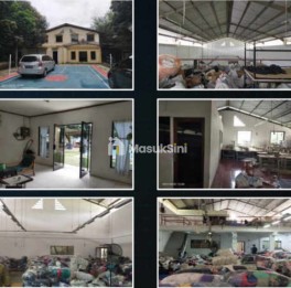 Jual Tanah Bangunan Pabrik di Cilangkap, Depok