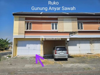 RUKO 2 LANTAI (LEBAR 4.5m) STRATEGIS JALAN RAYA