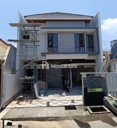 RUMAH GRESS 2 LANTAI MINIMALIS WISMA PERMAI HANYA