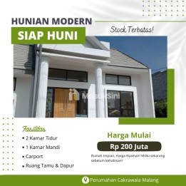 Rumah Cluster Murah Malang