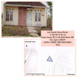 Rumah Dan Tanah luas murah