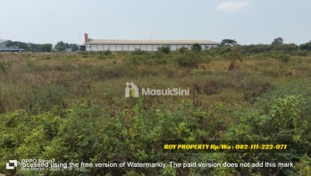 TERMURAH Dijual Tanah di Marunda Luas 1.9 Ha Dekat Marunda Center