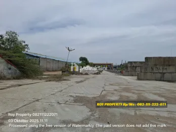 Dijual Tanah Besar di Cakung Cilincing 4 ha di Pinggir Tol Cakung