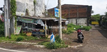tanah pojok strategis buat usaha samping gerbang perum greenland tidar kota