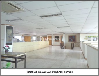 Dijual Gedung kantor bagus siap pakai di mainroad S Hatta Bandung